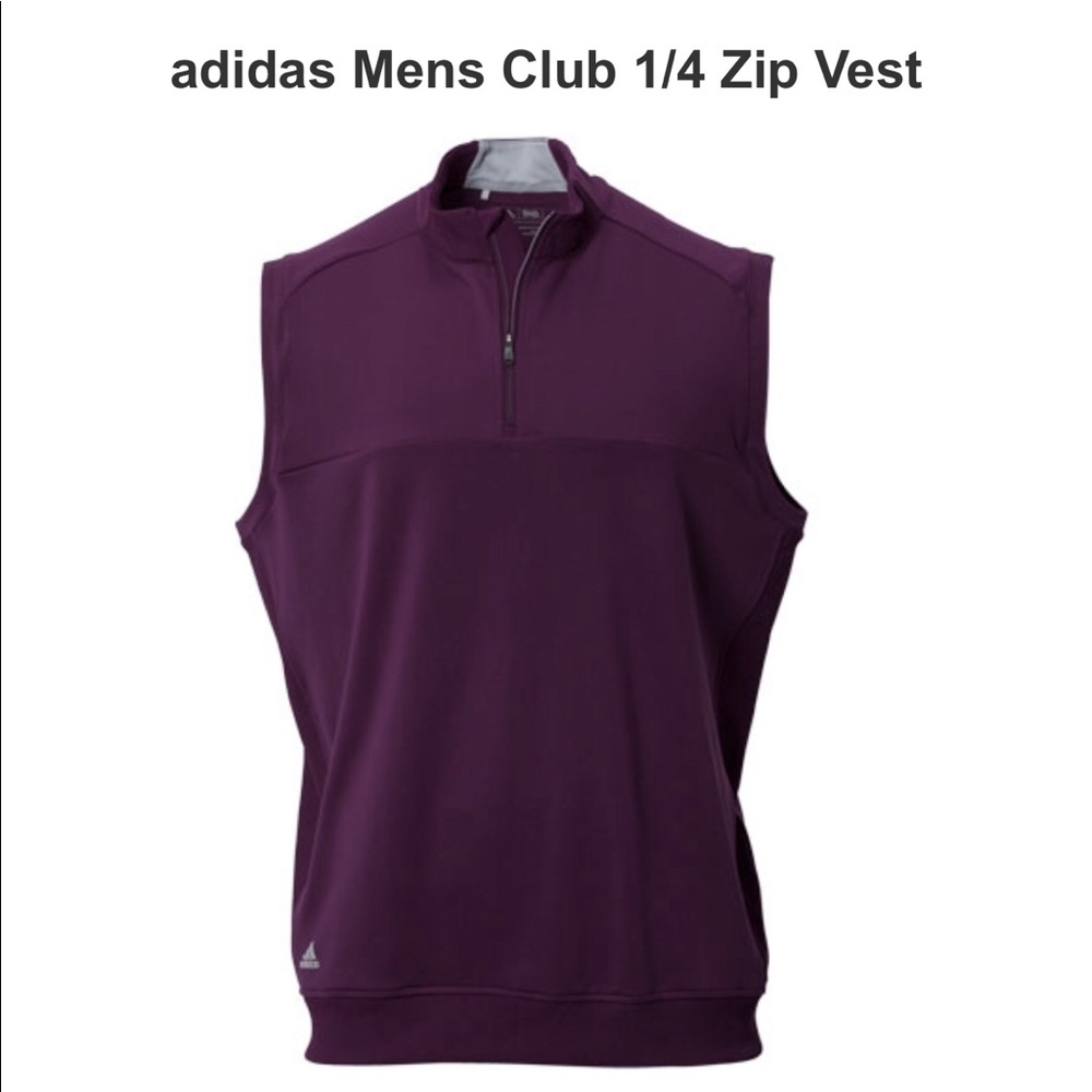 Adidas club vest size medium